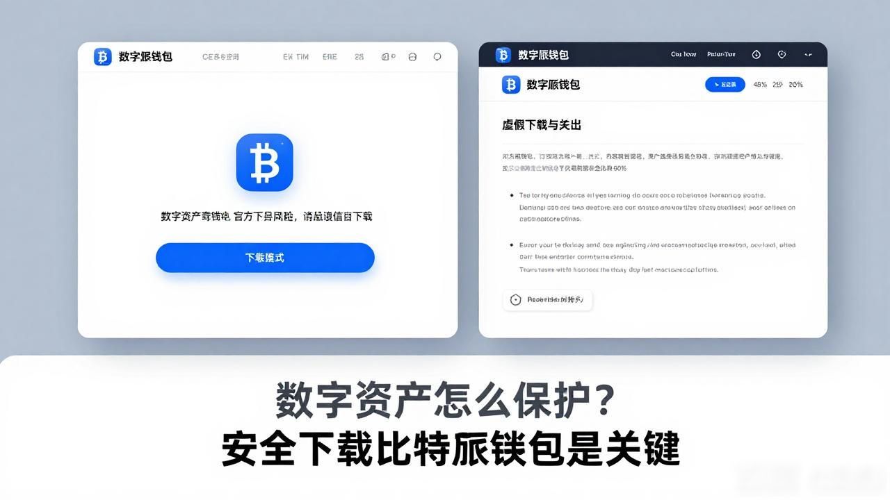 数字资产怎么保护？安全下载比特派钱包是关键