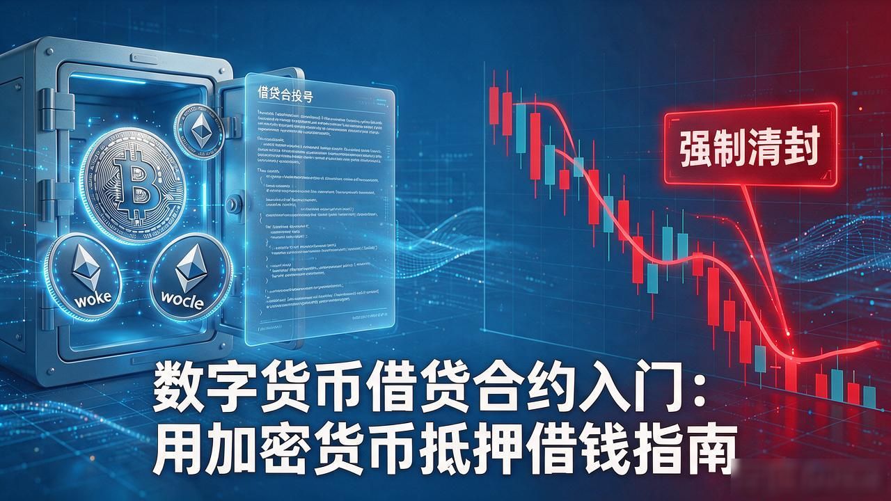 数字货币借贷合约入门：用加密货币抵押借钱指南