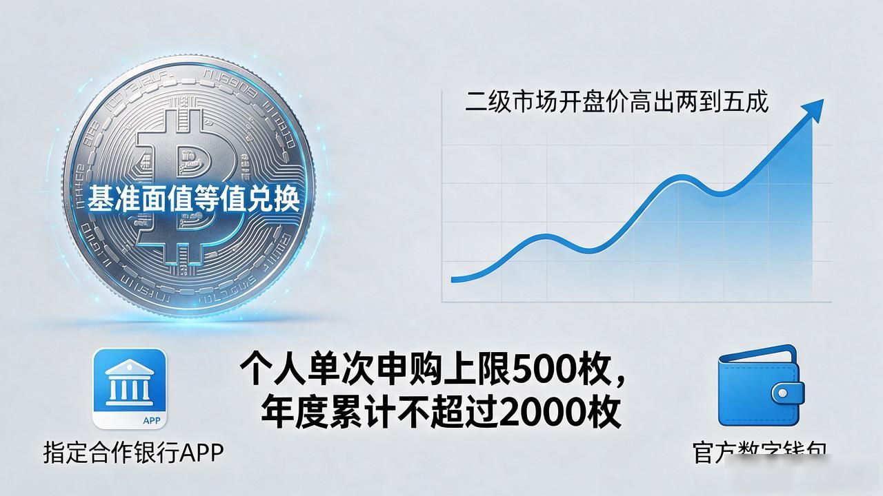 8月5日数字货币发行在即，价格、额度、兑换渠道，普通人该注意什么