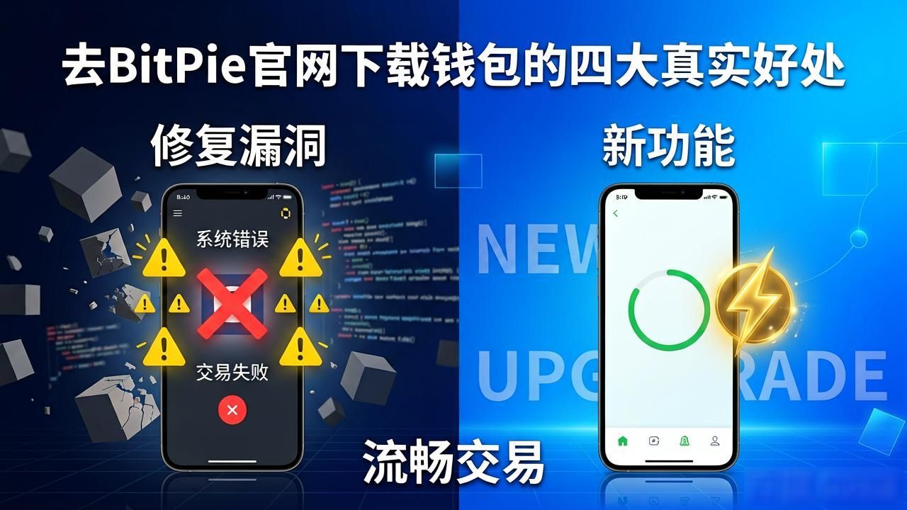 去BitPie官网下载钱包的四大真实好处