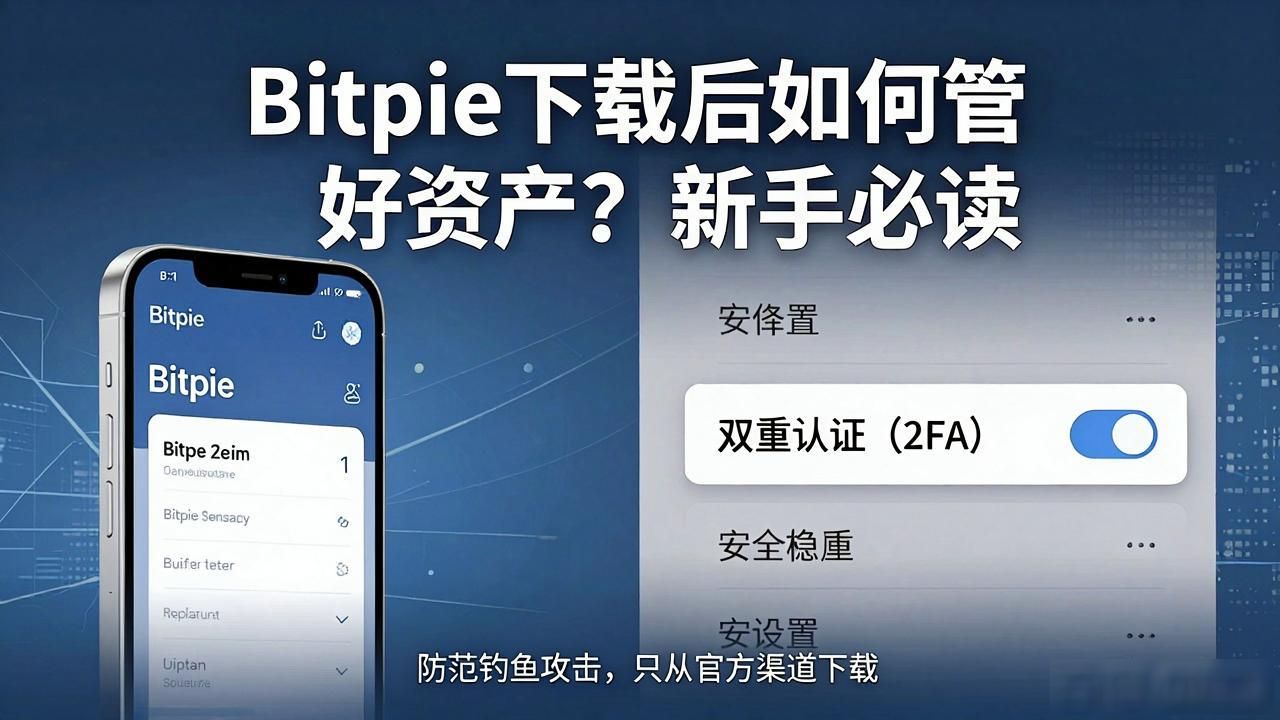Bitpie下载后如何管好资产？新手必读