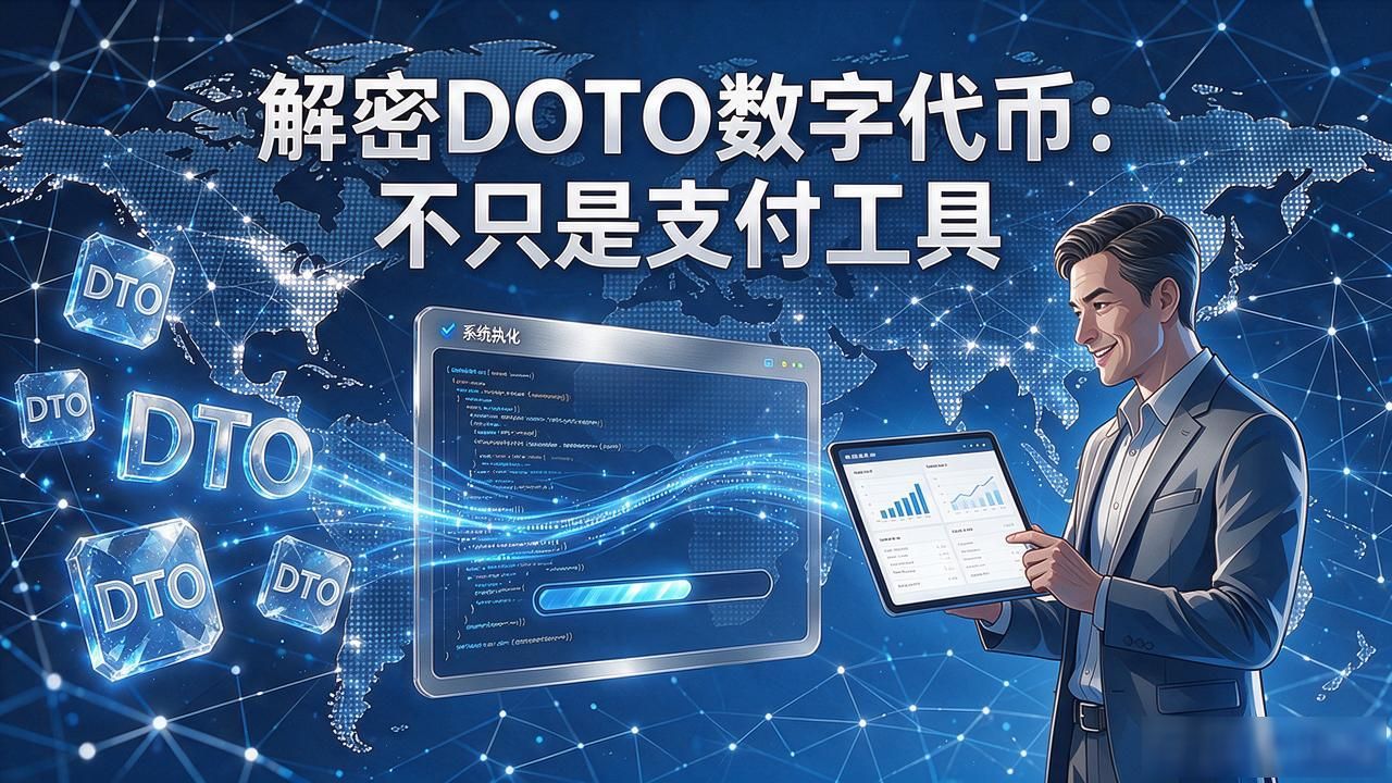 解密DTO数字代币:不只是支付工具