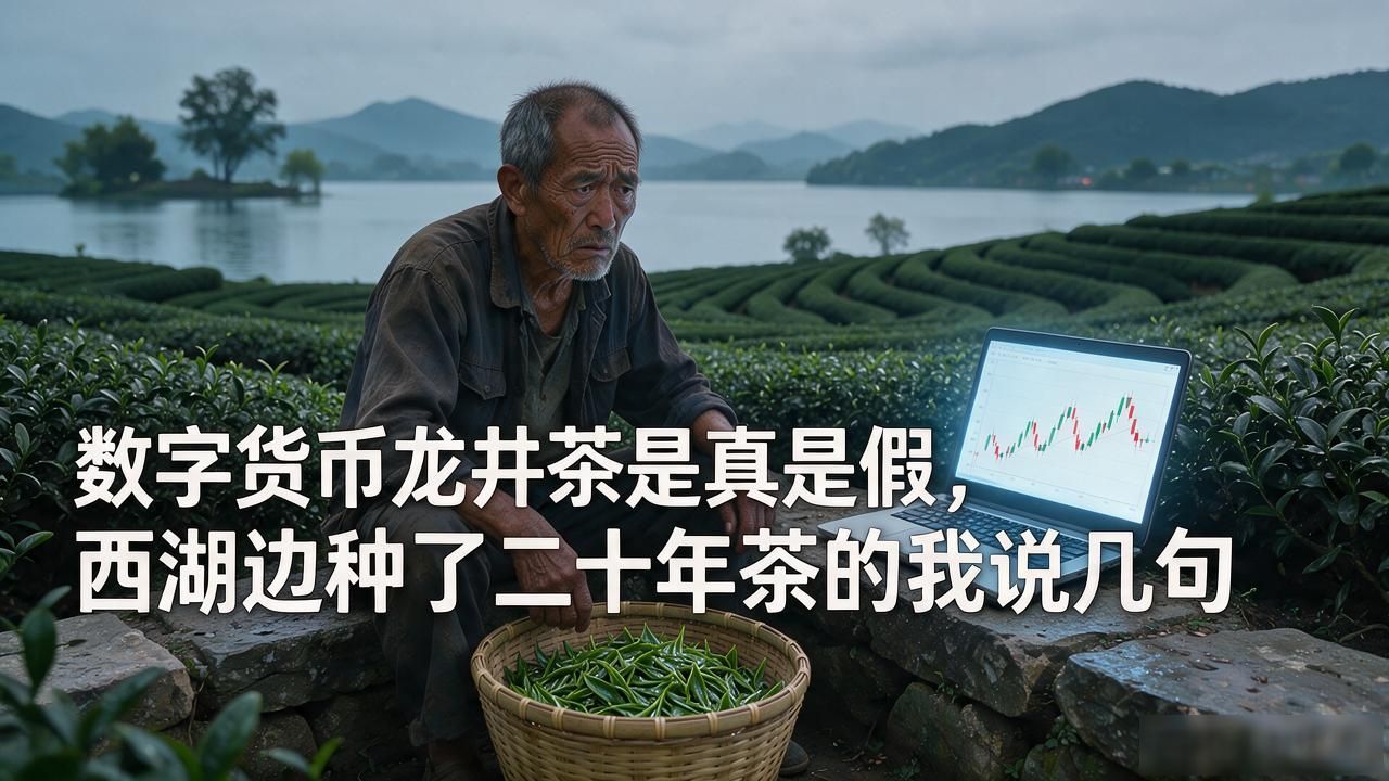 数字货币龙井茶是真是假,西湖边种了二十年茶的我说几句