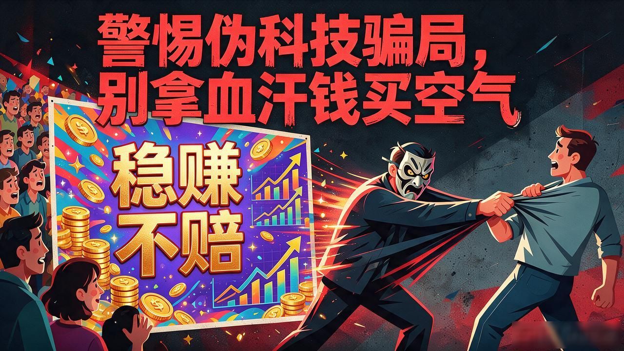 警惕伪科技骗局，别拿血汗钱买空气