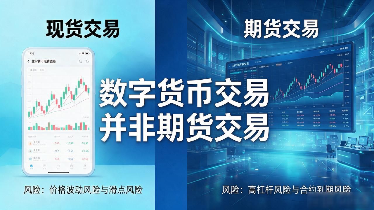 数字货币交易并非期货交易