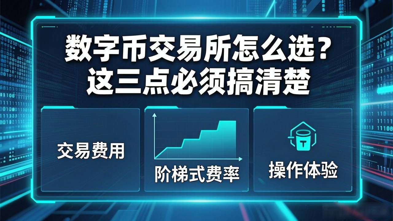 数字币交易所怎么选？这三点必须搞清楚