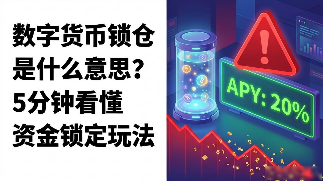 数字货币锁仓是什么意思？5分钟看懂资金锁定玩法