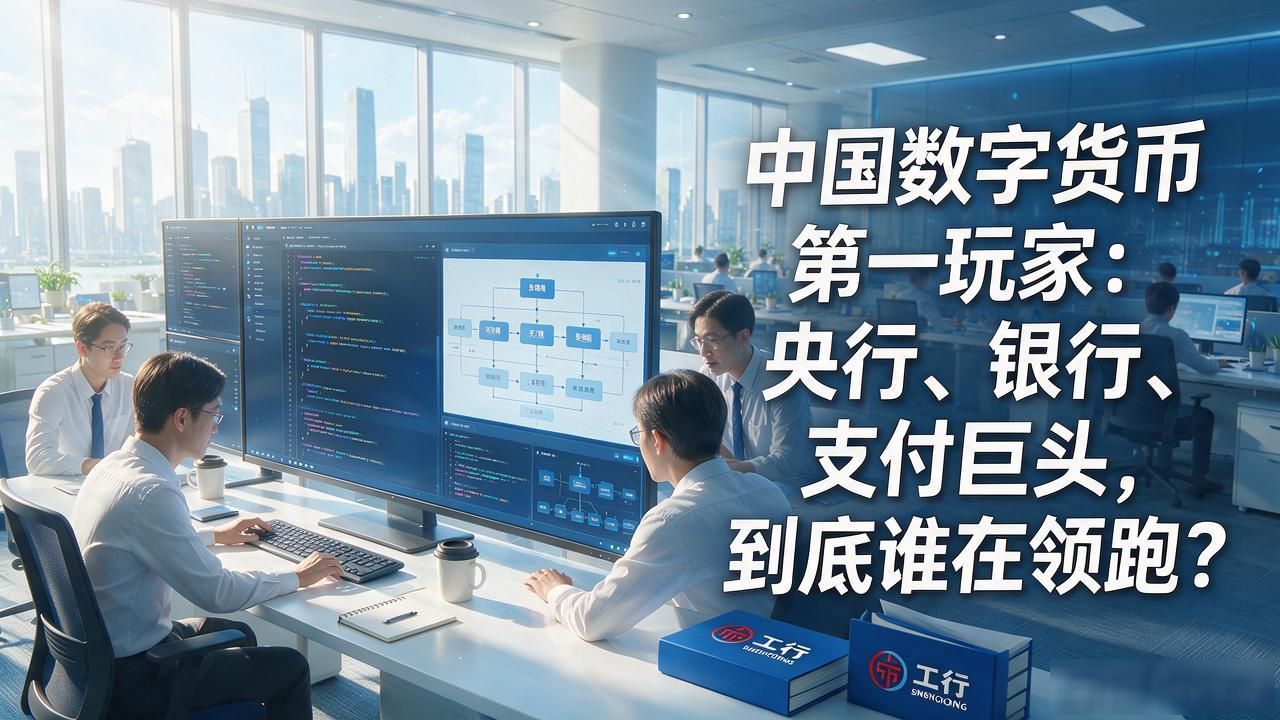 中国数字货币第一玩家：央行、银行、支付巨头，到底谁在领跑？