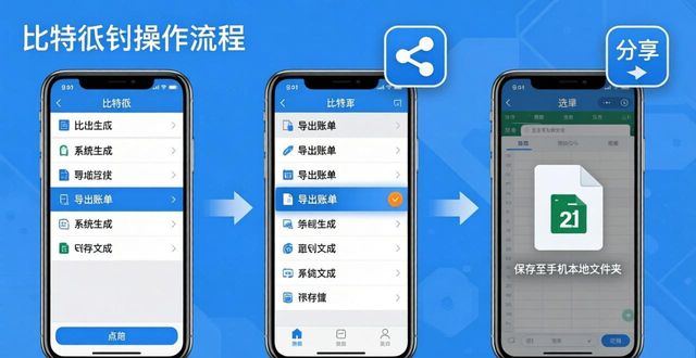 比特派钱包中文版：记录保存三步搞定