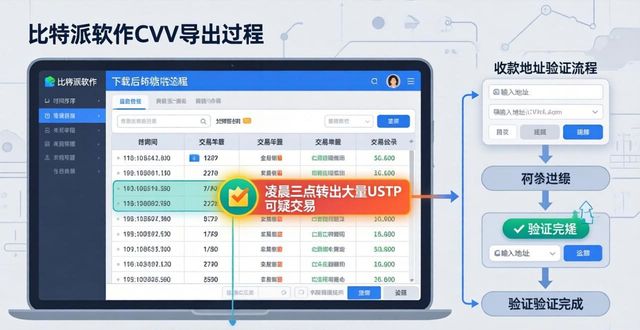 比特派下载后，三步查出资金流向
