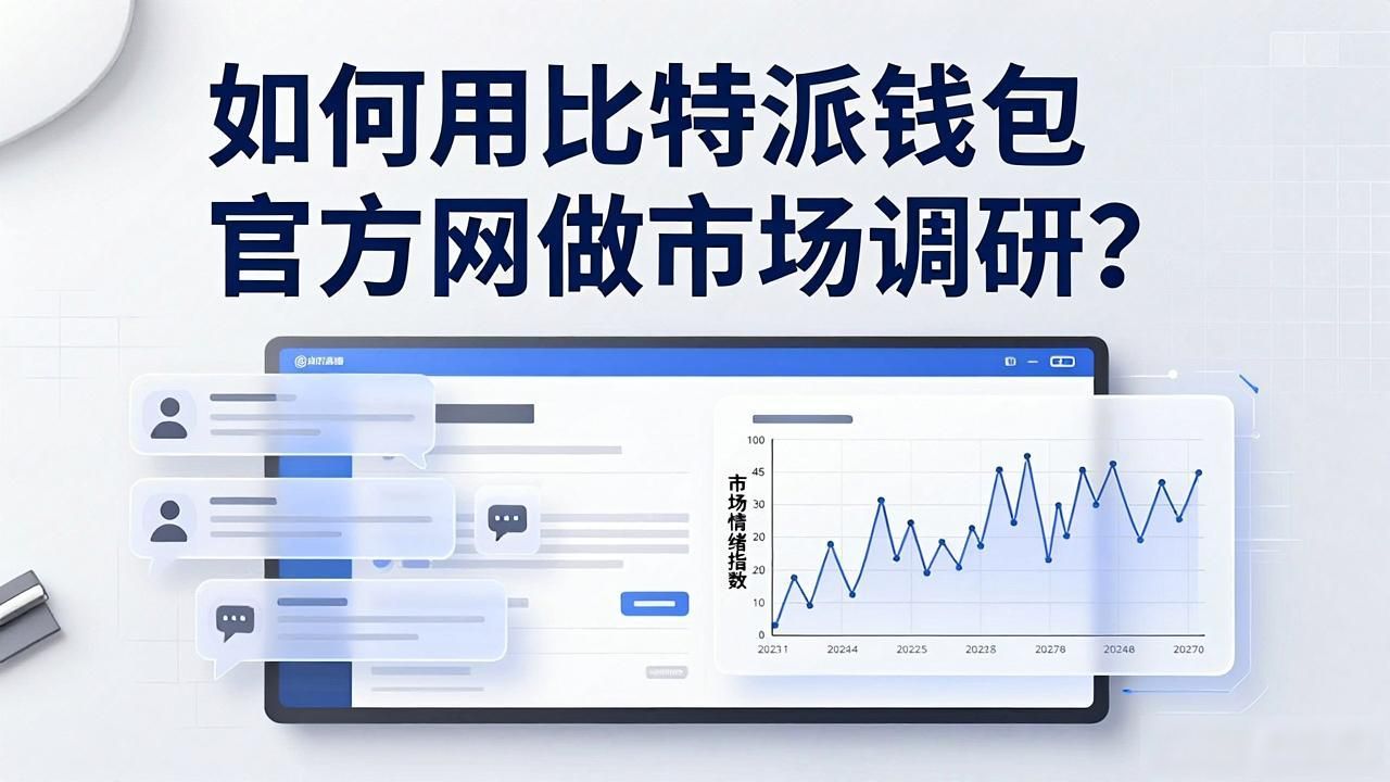 如何用比特派钱包官方网做市场调研？