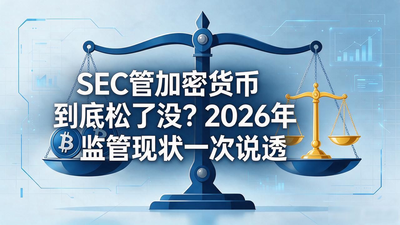 SEC管加密货币到底松了没？2026年最新监管现状一次说透