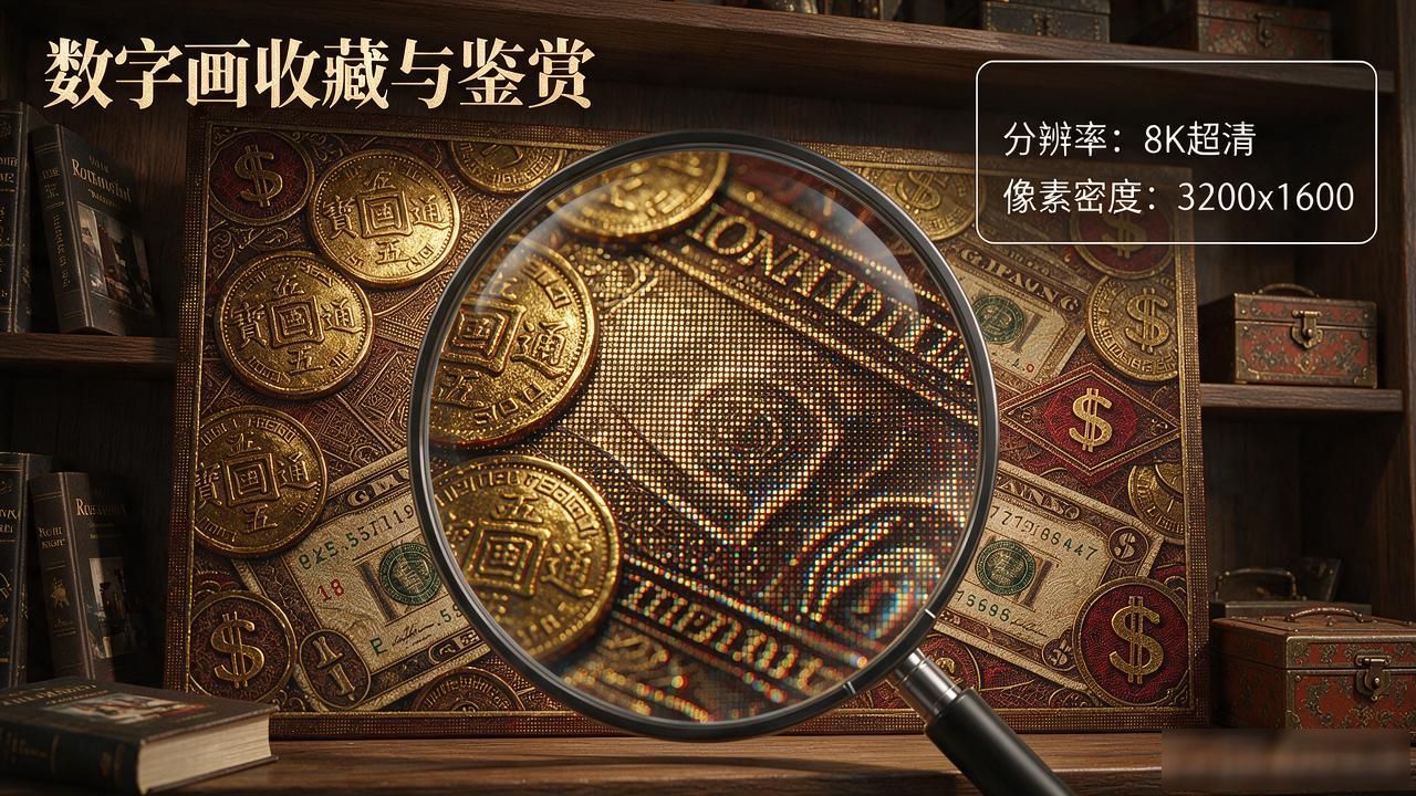 货币有关的数字画怎么选、怎么买?收藏三年的老手跟你说道说道