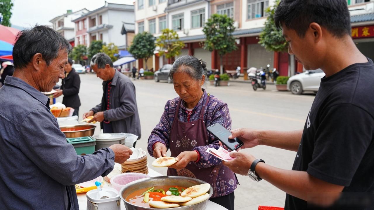 云南文山数字货币怎么用，本地做生意的和赶集的老百姓最关心啥