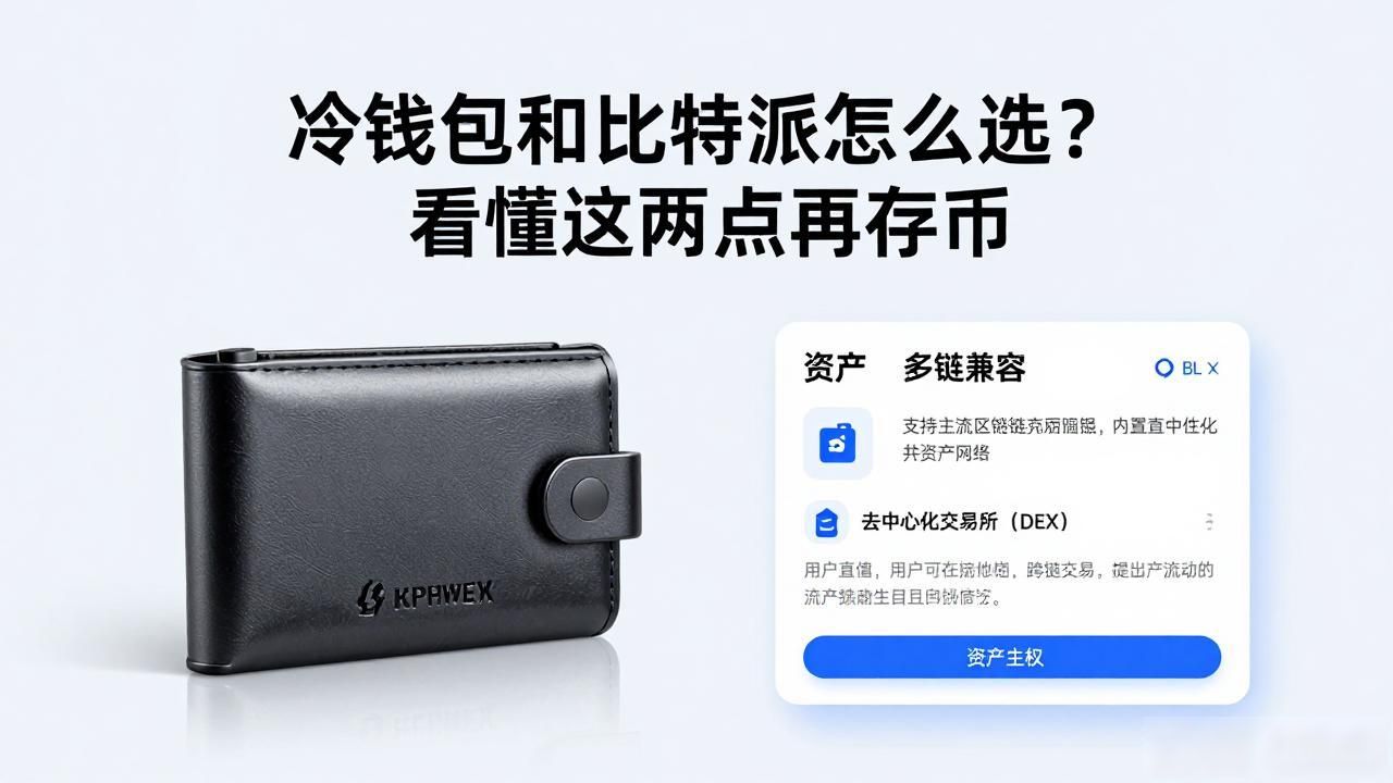 冷钱包和比特派怎么选？看懂这两点再存币