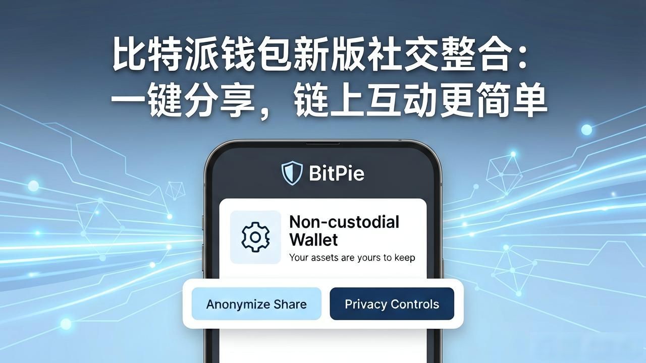 比特派钱包新版社交整合：一键分享，链上互动更简单