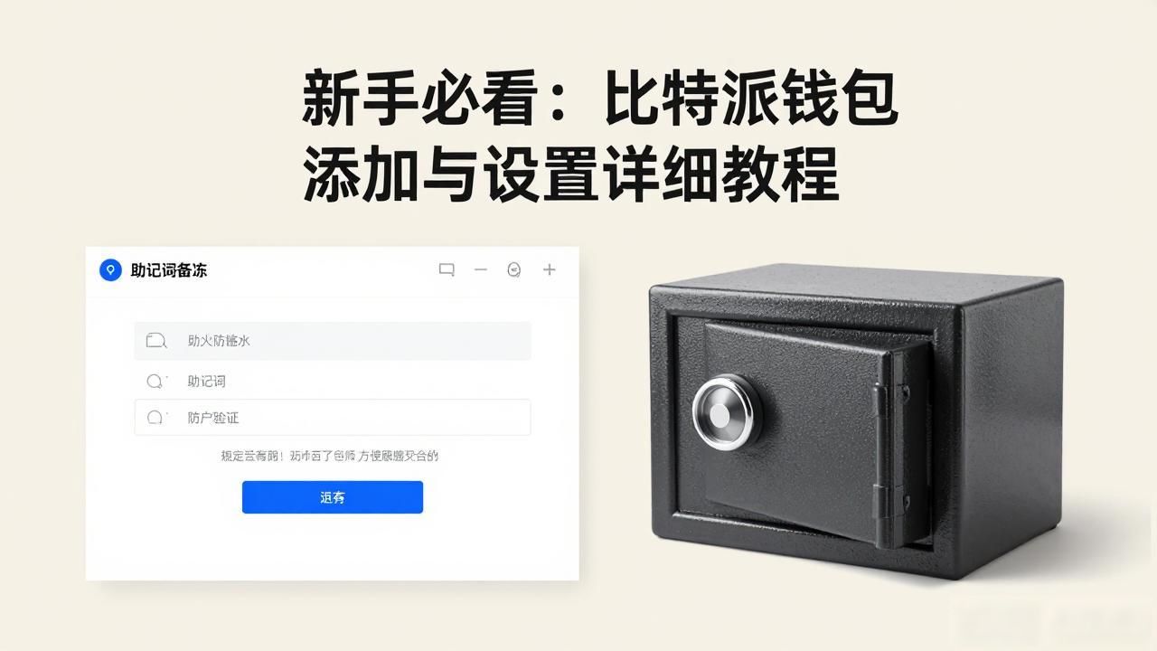 新手必看：比特派钱包添加与设置详细教程