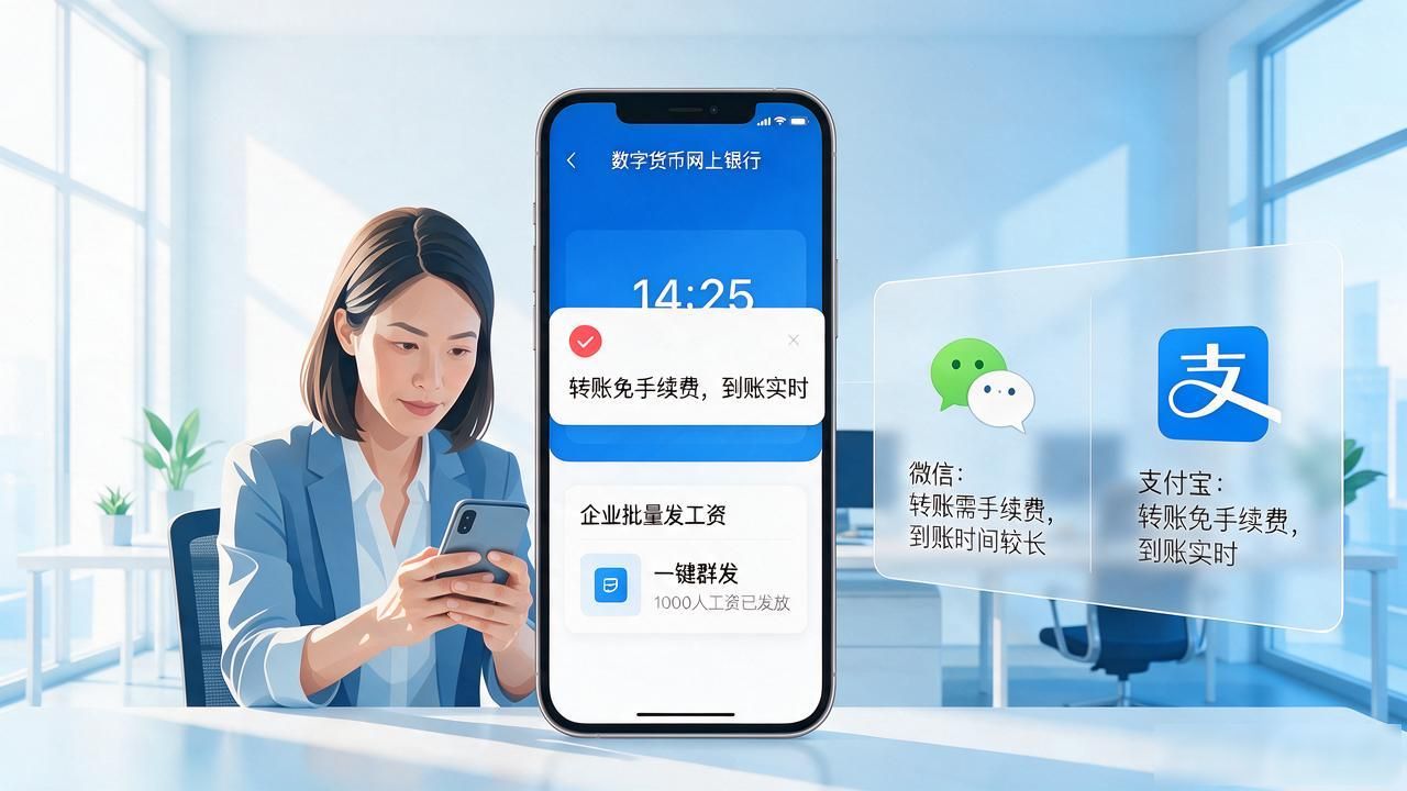 普通人开通数字货币网上银行，开户转账充值实操一次讲清