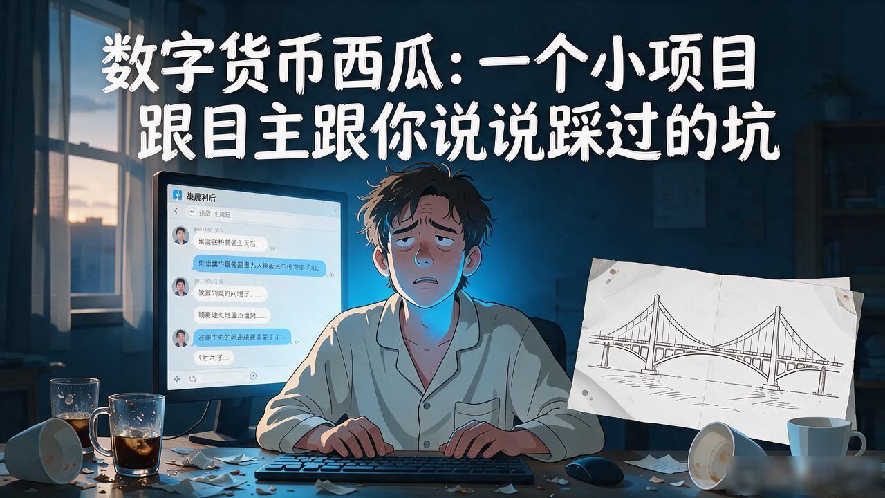 数字货币西瓜：一个小项目主跟你说说踩过的坑