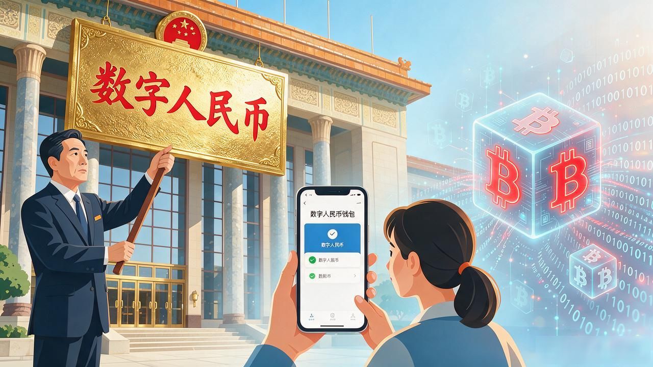 央行挂牌数字货币，跟比特币有啥区别，对咱老百姓钱包有啥影响