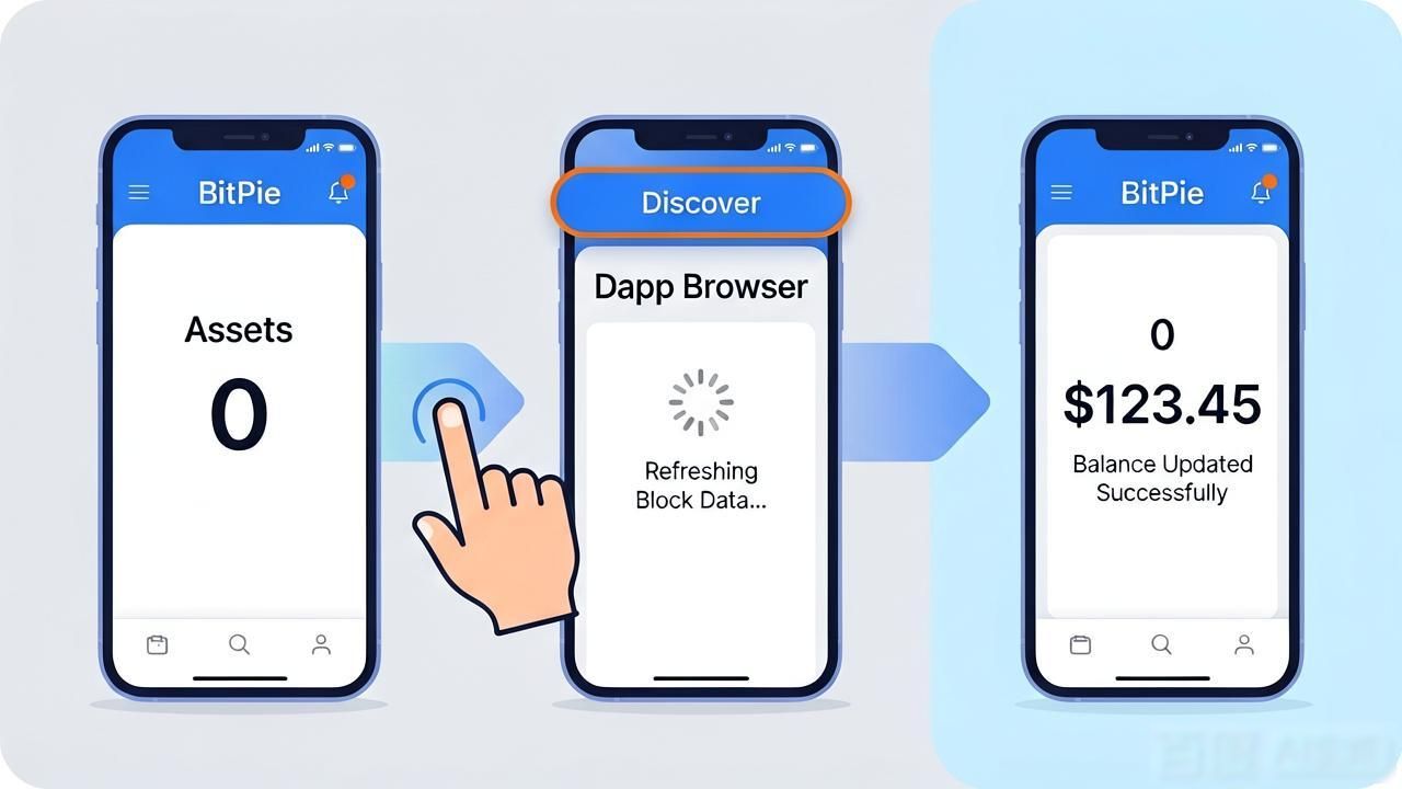 BitPie钱包激活资产,三步搞定你的数字财富