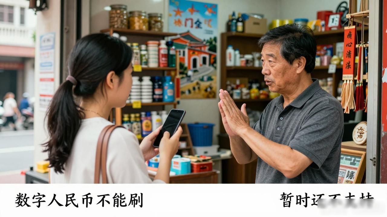 金门县数字货币能用了吗？开店做生意的人跟你说实话