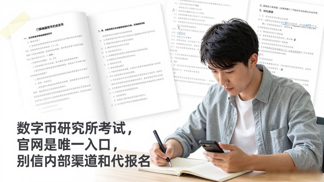 数字货币研究所考试怎么准备?过来人避坑指南
