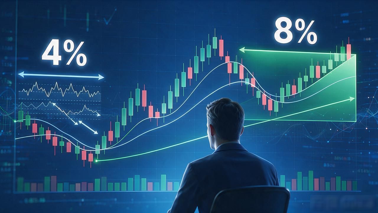 数字货币波幅多少合适，短线和波段交易对应的区间差很多
