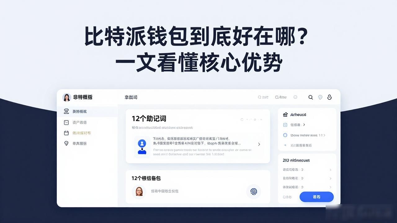 比特派钱包到底好在哪？一文看懂核心优势