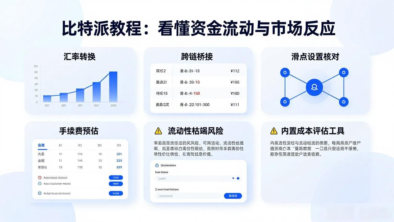 比特派教程：看懂资金流动与市场反应
