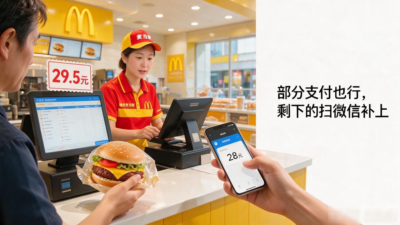 雄安麦当劳能不能用数字货币付款？我跑了两家店帮你问明白了