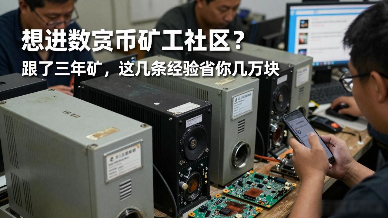 想进数字货币矿工社区？跟了三年矿，这几条经验省你几万块