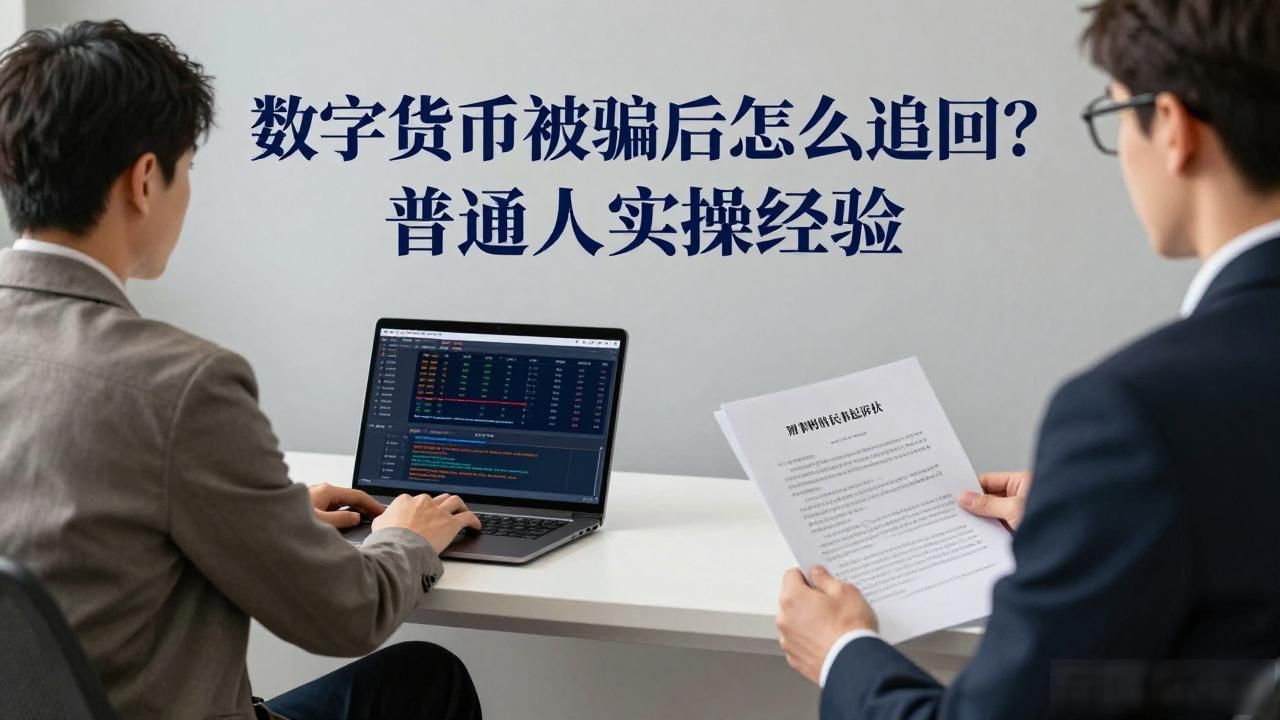数字货币被骗后怎么追回？普通人实操经验，报警取证一步别落