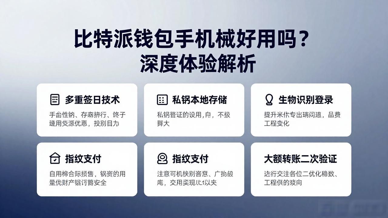 比特派钱包手机版好用吗？深度体验解析