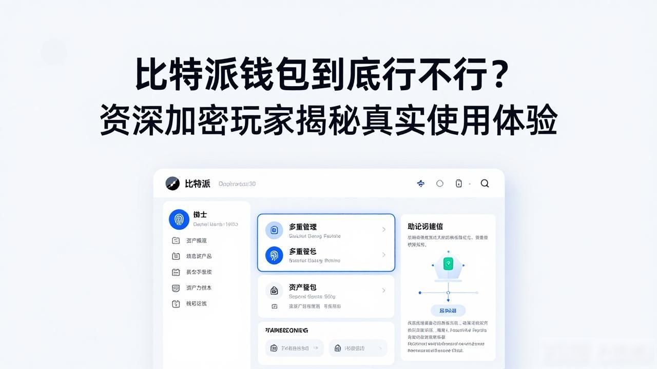 比特派钱包到底行不行？资深加密玩家揭秘真实使用体验