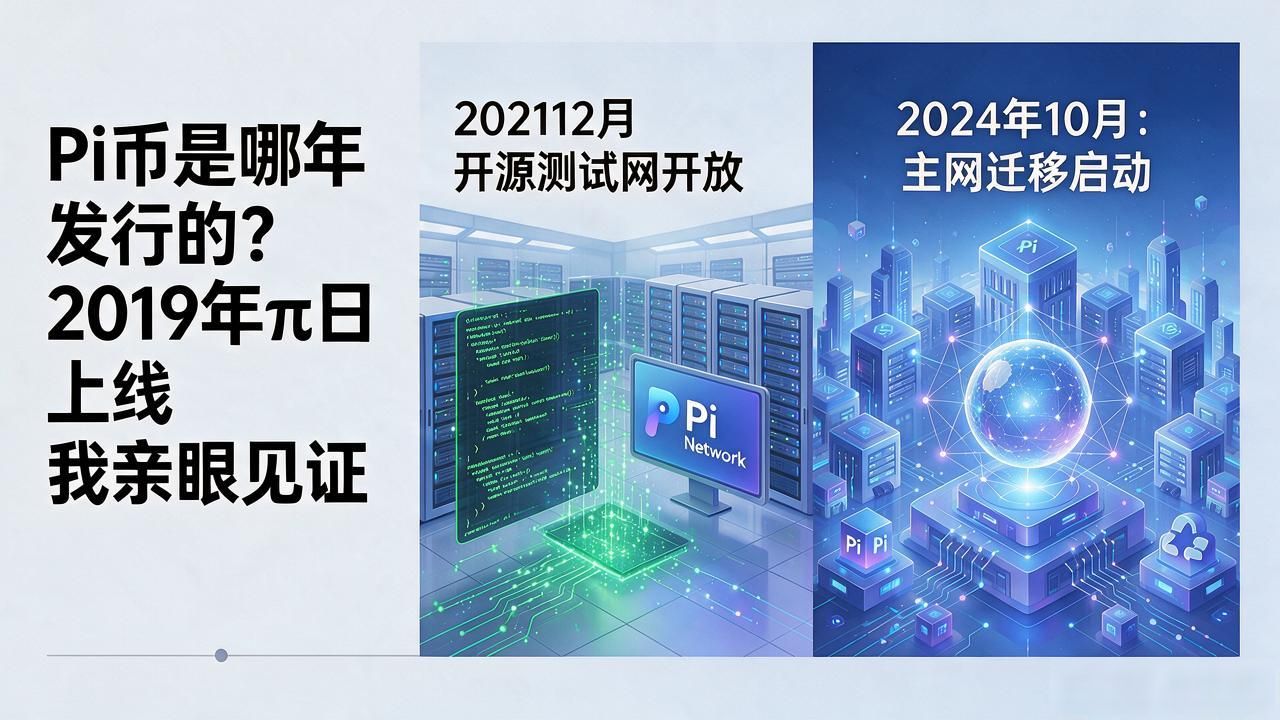 Pi币是哪年发行的？2019年π日上线我亲眼见证