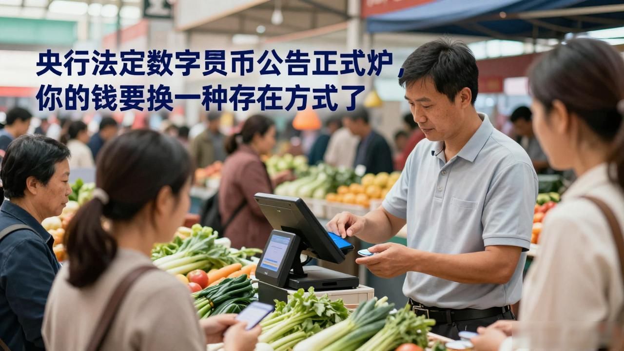央行法定数字货币公告正式出炉，你的钱要换一种存在方式了