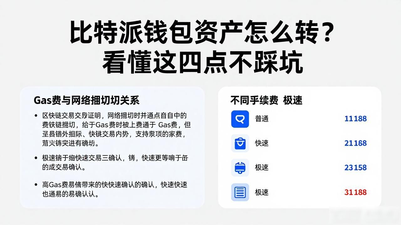 比特派钱包资产怎么转?看懂这四点不踩坑