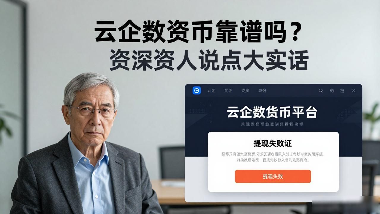 云企数字货币靠谱吗？资深投资人说点大实话
