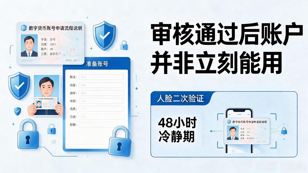 数字货币账号申请别白跑，这几样材料没备齐流程走不通