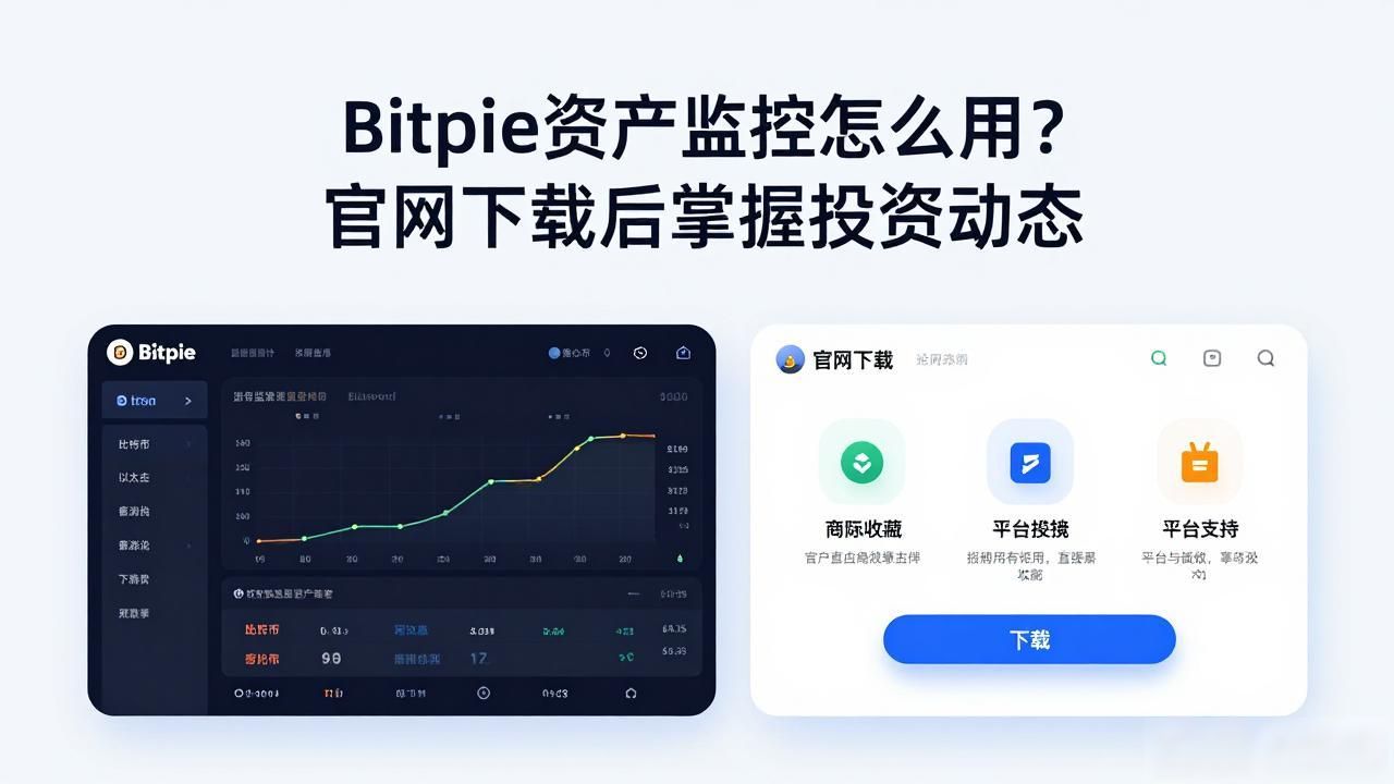 Bitpie资产监控怎么用？官网下载后掌握投资动态