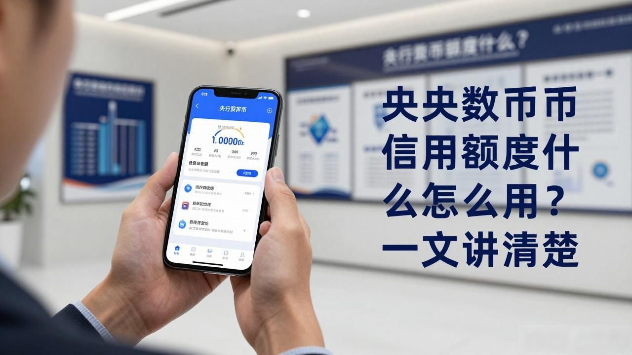 央行数字货币信用额度是什么？怎么用？一文讲清楚