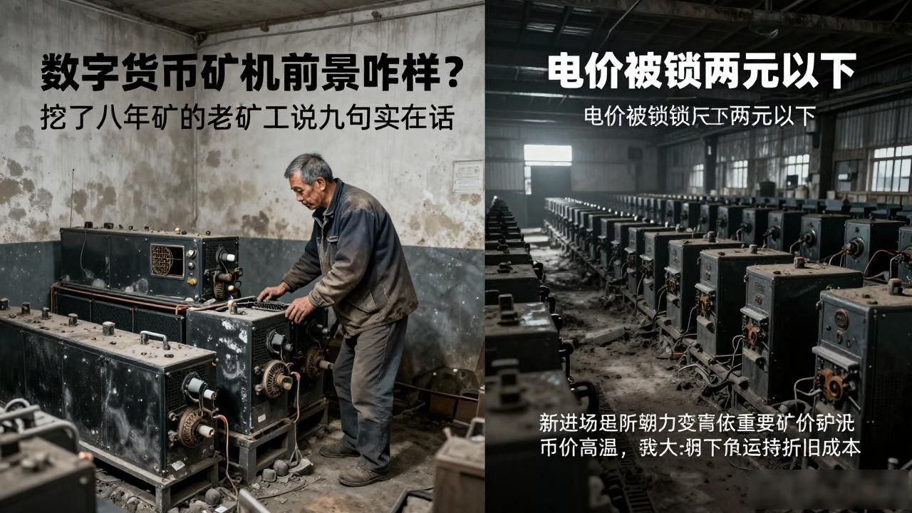数字货币矿机前景咋样？挖了八年矿的老矿工说几句实在话