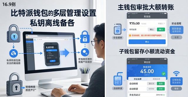 比特派钱包官方下载后如何设置多层次管理？