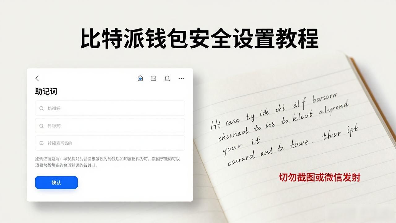 比特派钱包安全设置教程
