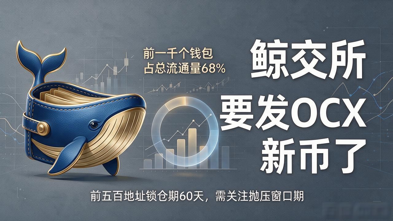 鲸交所要发OCX新币了，发行规则和入场时机怎么看