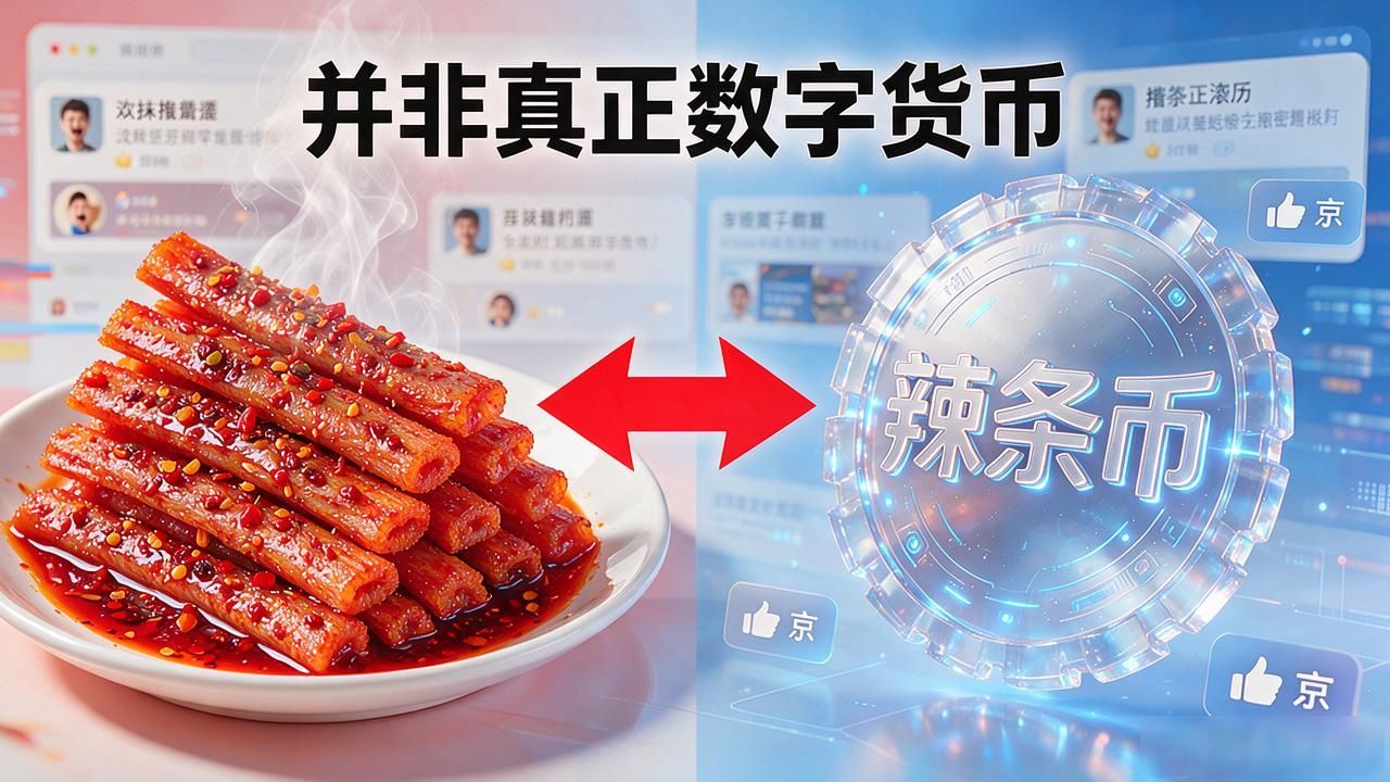 辣条代表什么数字货币？它压根不是币，别被那些话术忽悠了