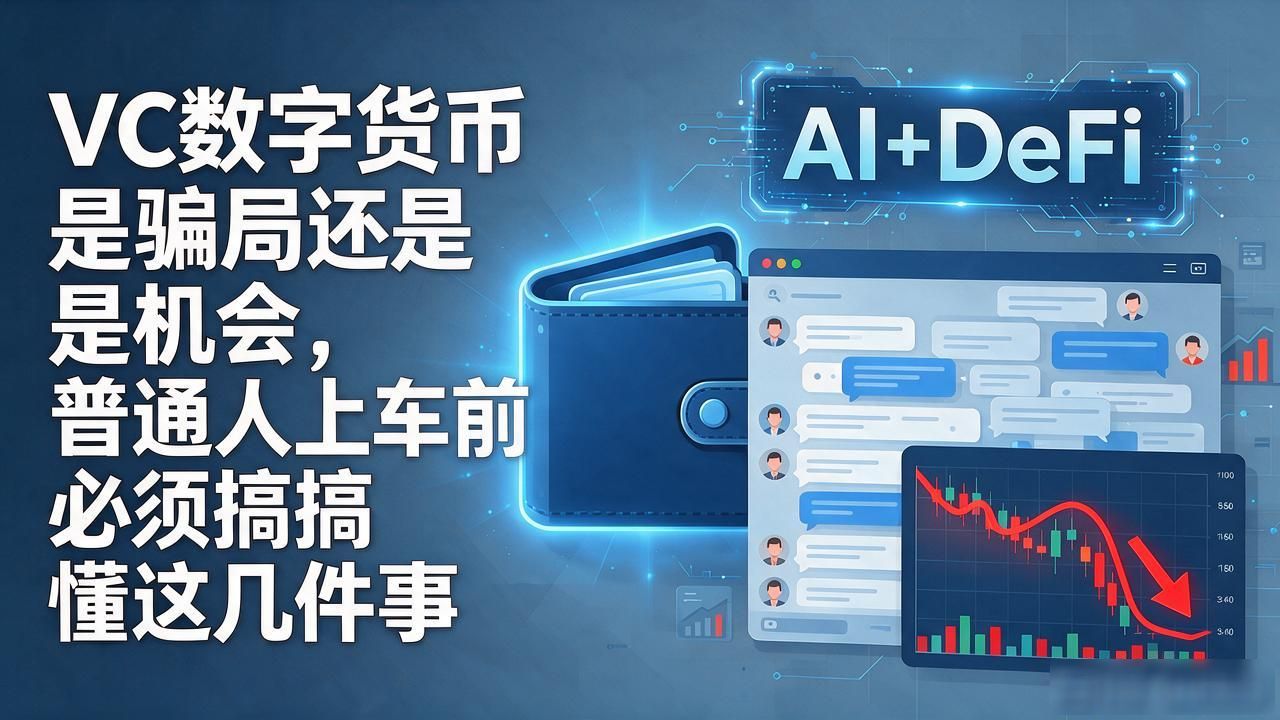 VC数字货币是骗局还是机会，普通人上车前必须搞懂这几件事
