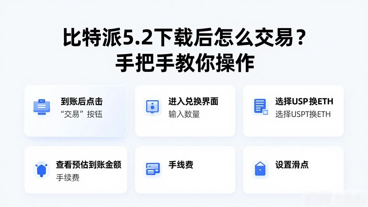 比特派5.2下载后怎么交易？手把手教你操作