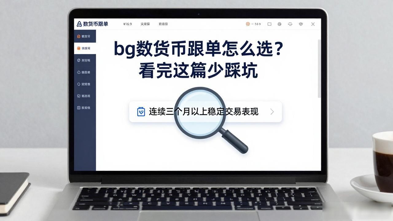 bg数字货币跟单怎么选？看完这篇少踩坑